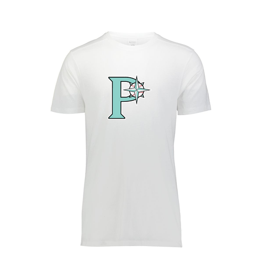 [FTSCUBWH-AS-LOGO1] Decker Men's Tri-Blend T-Shirt - Short Sleeve (Adult S, White, Logo 1)