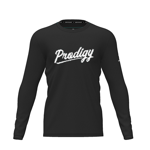 [FTLCDFBK-YXS-LOGO2] Dri Fit Performance T-Shirt (Youth XS, Black, Logo 2, Long Sleeve)