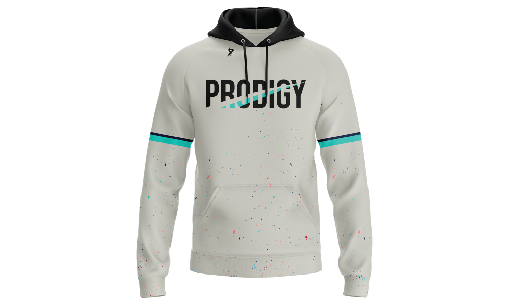 KC Prodigy - Hummel - Grey Splatter Hoodie (No Number)